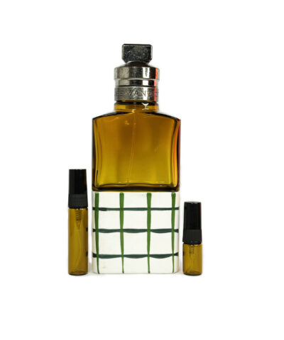 Dries Van Noten Rock The Myrrh perfume sample in amber glass atomizer