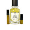 Ambra del Nepal perfume sample in amber glass atomizer