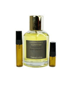 Laboratorio Olfattivo Vanagloria perfume sample in amber glass atomizer