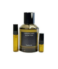 Laboratorio Olfattivo Vanhera Eau De Parfum sample bottle in amber atomizer