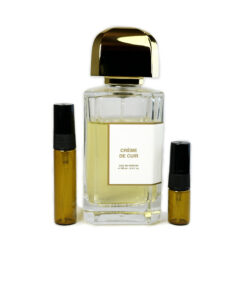 BDK Crème de Cuir perfume sample in amber glass atomizer
