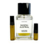 Matière Première Santal Austral perfume sample in amber glass atomizer