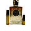 Moresque Soul Batik perfume sample in amber glass atomizer