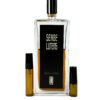 Serge Lutens Ambre Sultan perfume sample in glass atomizer