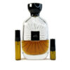 Atelier Des Ors Lune Feline perfume sample in amber glass atomizer