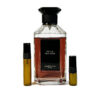 Guerlain Santal Pao Rosa perfume sample in amber glass atomizer