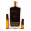 Jeroboam Ambra extrait de parfum sample in glass atomizer