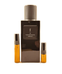 Yves Saint Laurent 6 Place Saint Sulpice perfume sample in amber glass atomizer