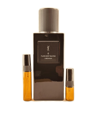 Yves Saint Laurent 6 Place Saint Sulpice perfume sample in amber atomizer