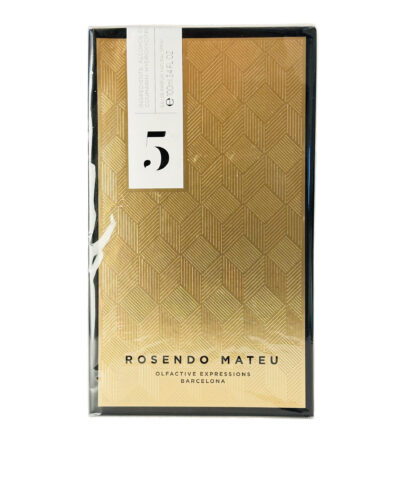 Rosendo Mateu 5 100ml sealed perfume bottle