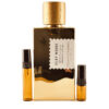 Goldfield & Banks Silky Woods perfume sample in amber glass atomizer